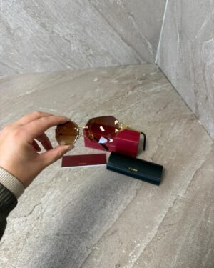 Cartier Brown Diamond Cut