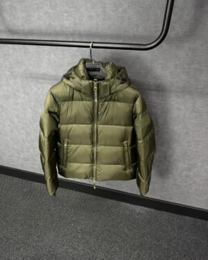 Burberry Puffer Winterjacket Green High Quality