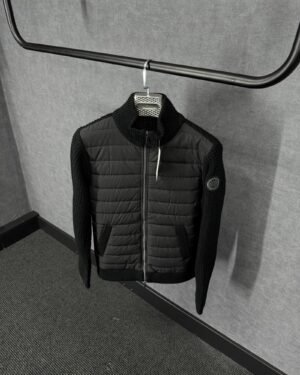 Canada Goose Cardigan Black, Black Logo