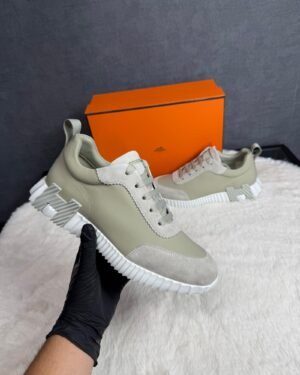 Hermes Bouncing Beige Sneakers