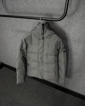 Canada Goose Mac Millan Grey, Black Logo High Quality