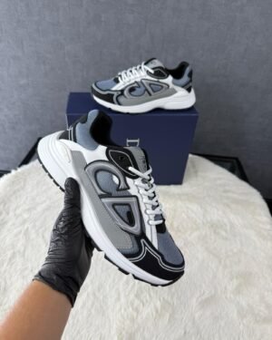 Christian Dior B30 Grey Black , Witte Zool