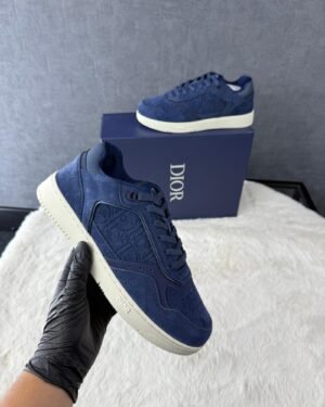 Christian Dior B27 Blue Suede