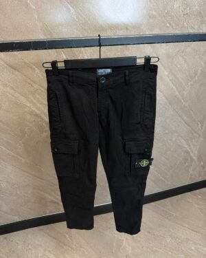 Stone Island Cargo Broek Black