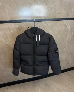 Stone Island Winterjas Black