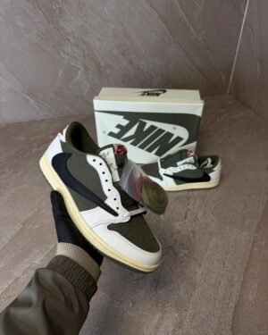 Nike Air Jordan 1 Low Travis Scott Medium Olive