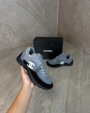 Chanel Runners Grey Black
