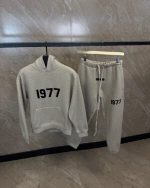 Essentials Fear Of God 1977 Tracksuit Red Floral Grey