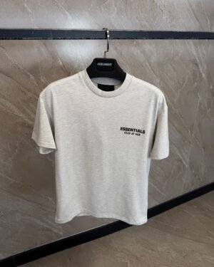 Essentials Fear Of  God T-Shirt White - Grey