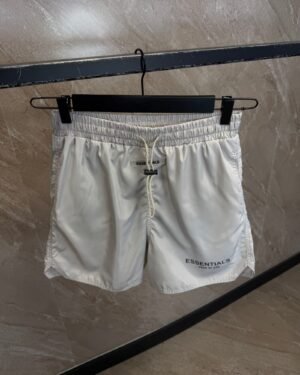 Essentials Fear Of God Swim Short Light Grey - M