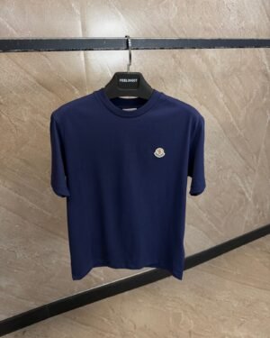 Moncler Basic T-Shirt Navy Blue