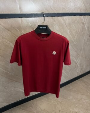 Moncler Basic T-Shirt Red