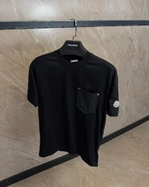 Moncler Pocket T-Shirt Black