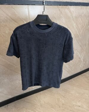 Louis Vuitton Bad Stof T-Shirt Navy Blue