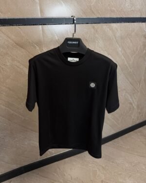 Stone Island Small Logo T-Shirt Smoked Black