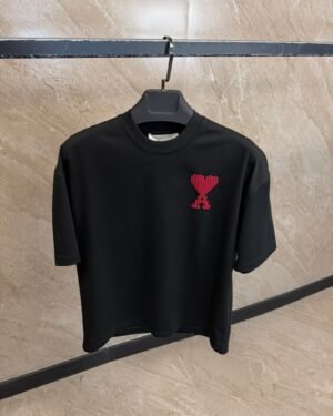 Ami Big Logo T-Shirt Black