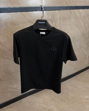 Dior CD Logo T-Shirt Black