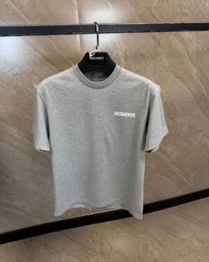 Jacquemus Basic Logo T-Shirt Grey