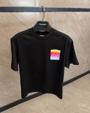 Casablanca Fade Logo T-Shirt Black