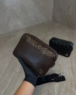 Fendi Squared FF Bag Brown