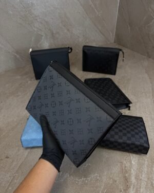Louis Vuitton Pochette Voyage MM Grey