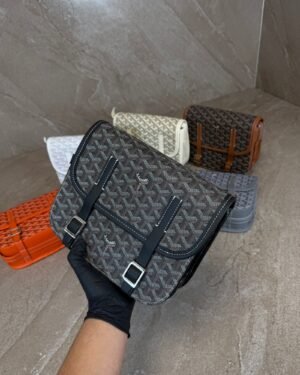 Goyard Belvedere PM Big Messenger Bag Black
