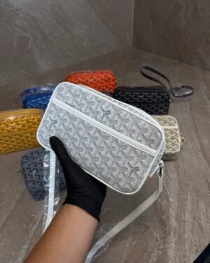 Goyard Cap Vert PM Bag White