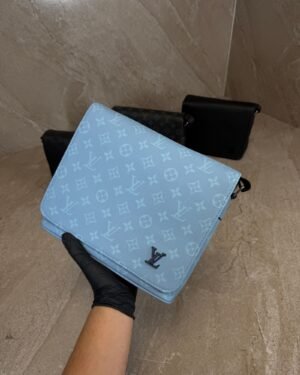 Louis Vuitton District PM Messenger Bag Blue