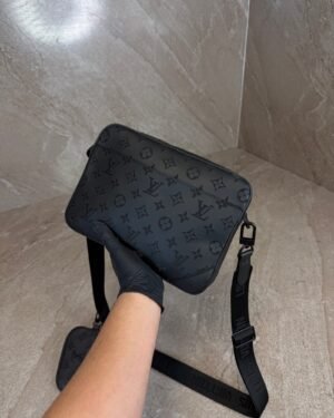 Louis Vuitton Duo Messenger Bag Black