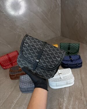 Goyard Belvedere PM Small Messenger Bag Black