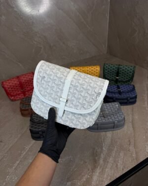 Goyard Belvedere PM Small Messenger Bag White