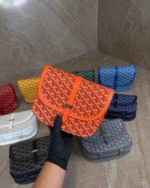 Goyard Belvedere PM Small Messenger Bag Orange