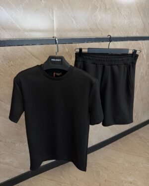 Loro Piana Basic Logo Summer Set Black