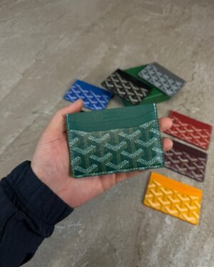 Goyard Saint Sulpice Card Holder Green