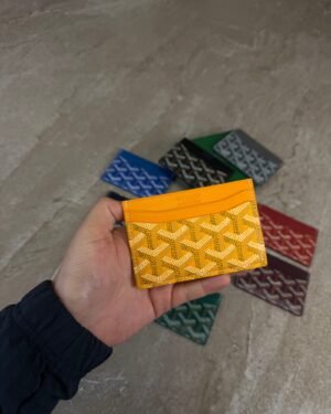 Goyard Saint Sulpice Card Holder Yellow