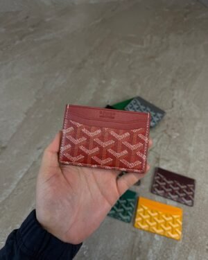 Goyard Saint Sulpice Card Holder Red