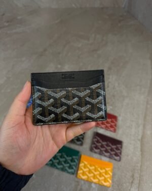 Goyard Saint Sulpice Card Holder Black