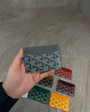 Goyard Saint Sulpice Card Holder Grey