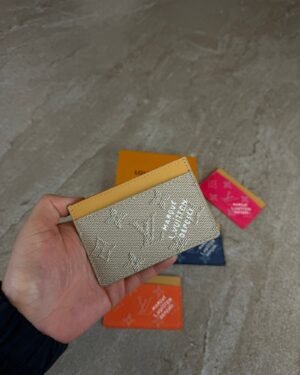 Louis Vuitton Card Holder Monogram Heritage Linen