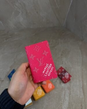 Louis Vuitton Pink Monogram Heritage Pocket Organizer