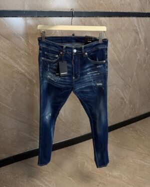 Dsquared2 Blue Jeans, Light Brown Label