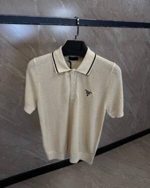Prada Milano Polo Beige