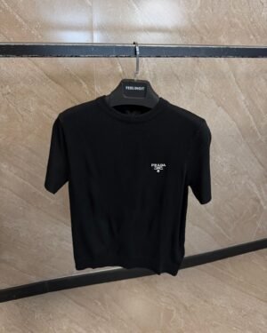 Prada Milano Knit Wear T-Shirt Black