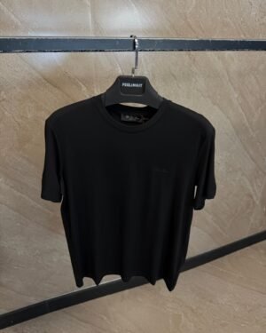 Loro Piana Cotton T-Shirt Black