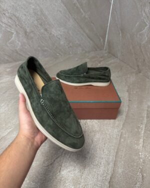 Loro Piana Summer Walk loafers Mimetico