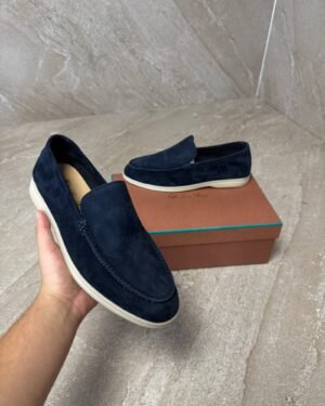 Loro Piana Summer Walk loafers Classic Blue