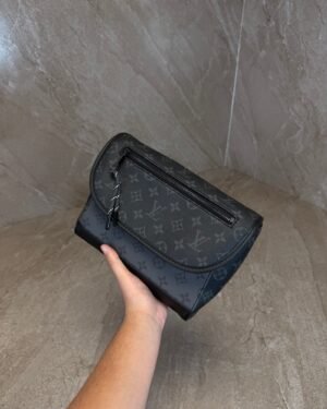 Louis Vuitton Pulse Messenger Bag Monogram Eclipse
