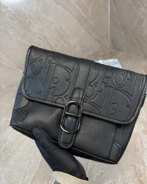 Dior Gallop Bag Gravity Leather Black