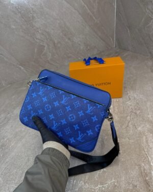 Louis Vuitton Trio Messenger Cobalt Blue