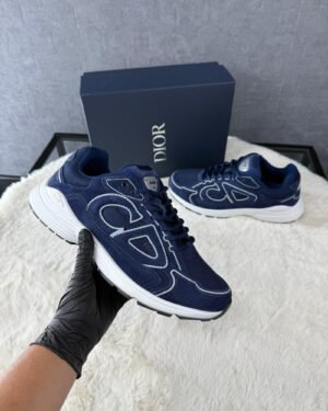 Christian Dior B30 Blue Suede